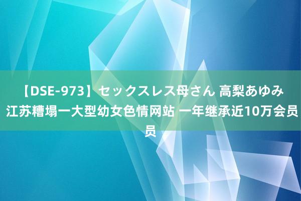 【DSE-973】セックスレス母さん 高梨あゆみ 江苏糟塌一大型幼女色情网站 一年继承近10万会员